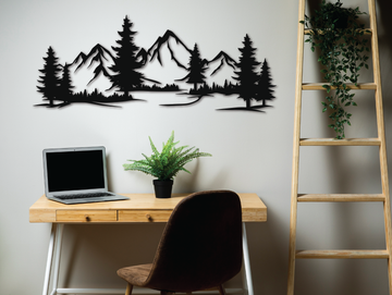 Timberline Serenity Metal Wall Art