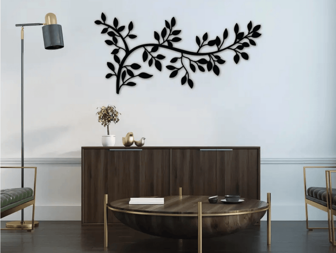 Branch Out Metal Wall Art - MET - AL