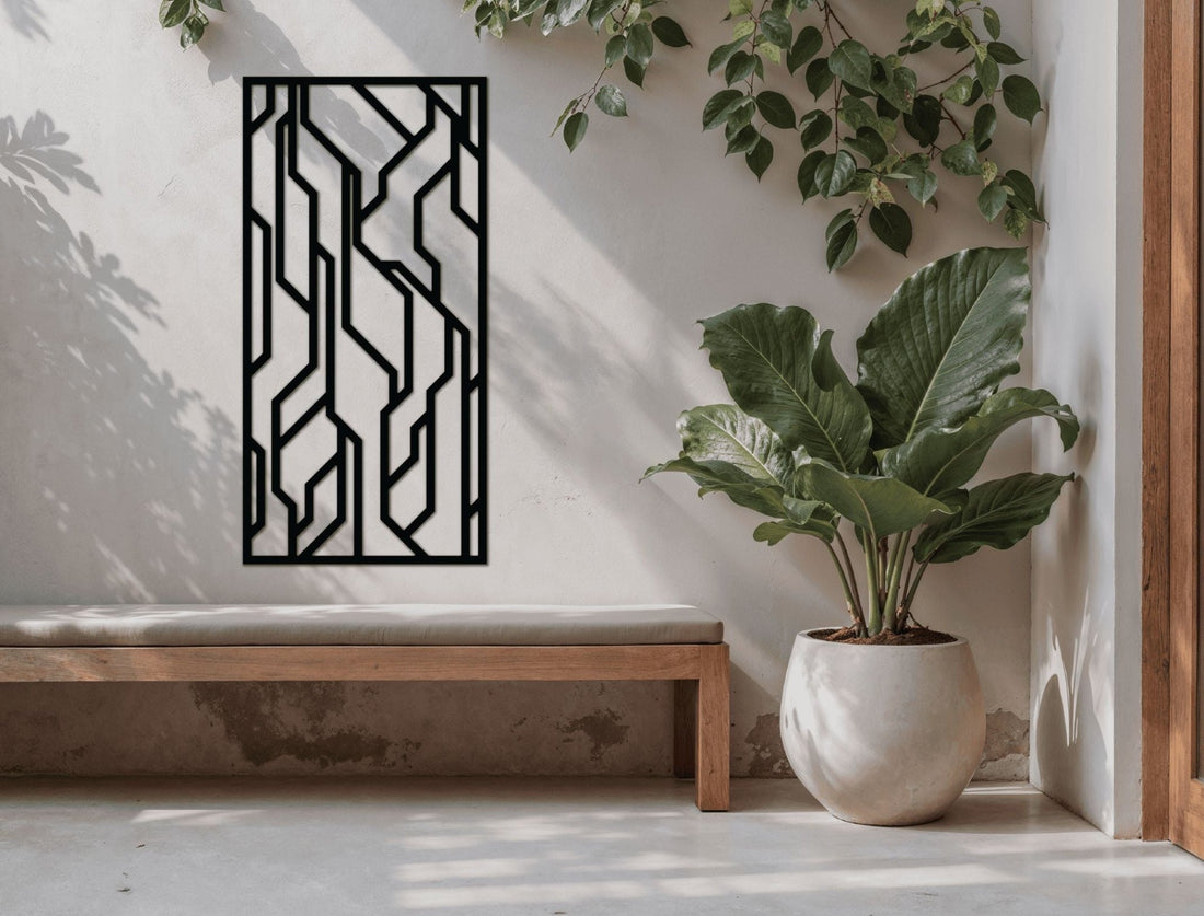 Circuit Grove Decorative Panel - MET - AL