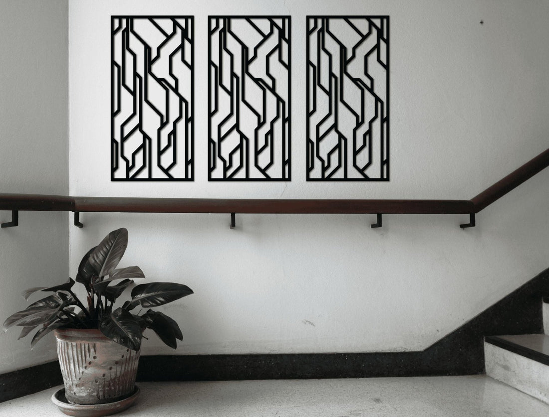 Circuit Grove Decorative Panel - MET - AL