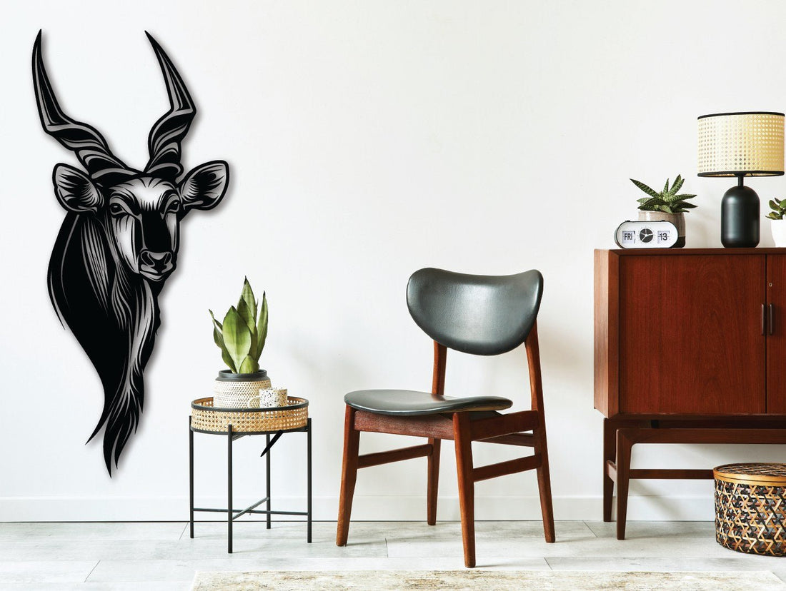 Eland Metal Wall Art - MET - AL