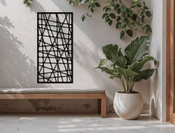 Intersect Lines Decorative Panel - MET - AL