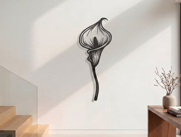 Arum Lily Metal Wall Art