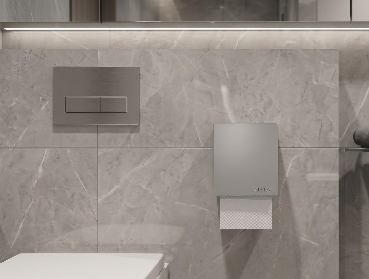 The Bloc Range Metal Toilet Paper Holder