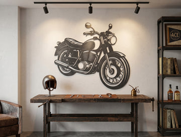 Retro Rebel Metal Wall Art