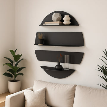 ArcFloat Metal Floating Shelf