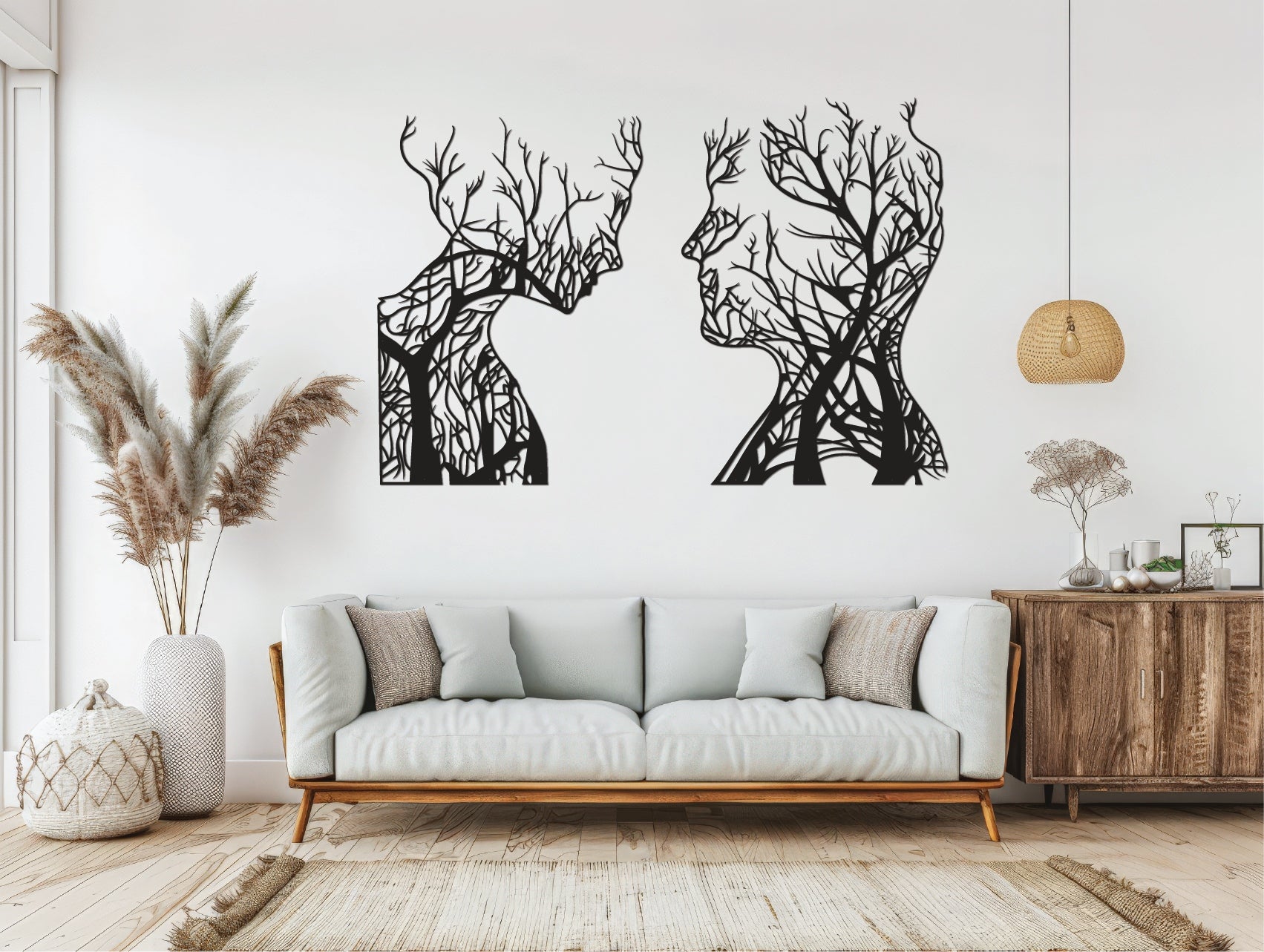 Beloved Souls Metal Wall Art