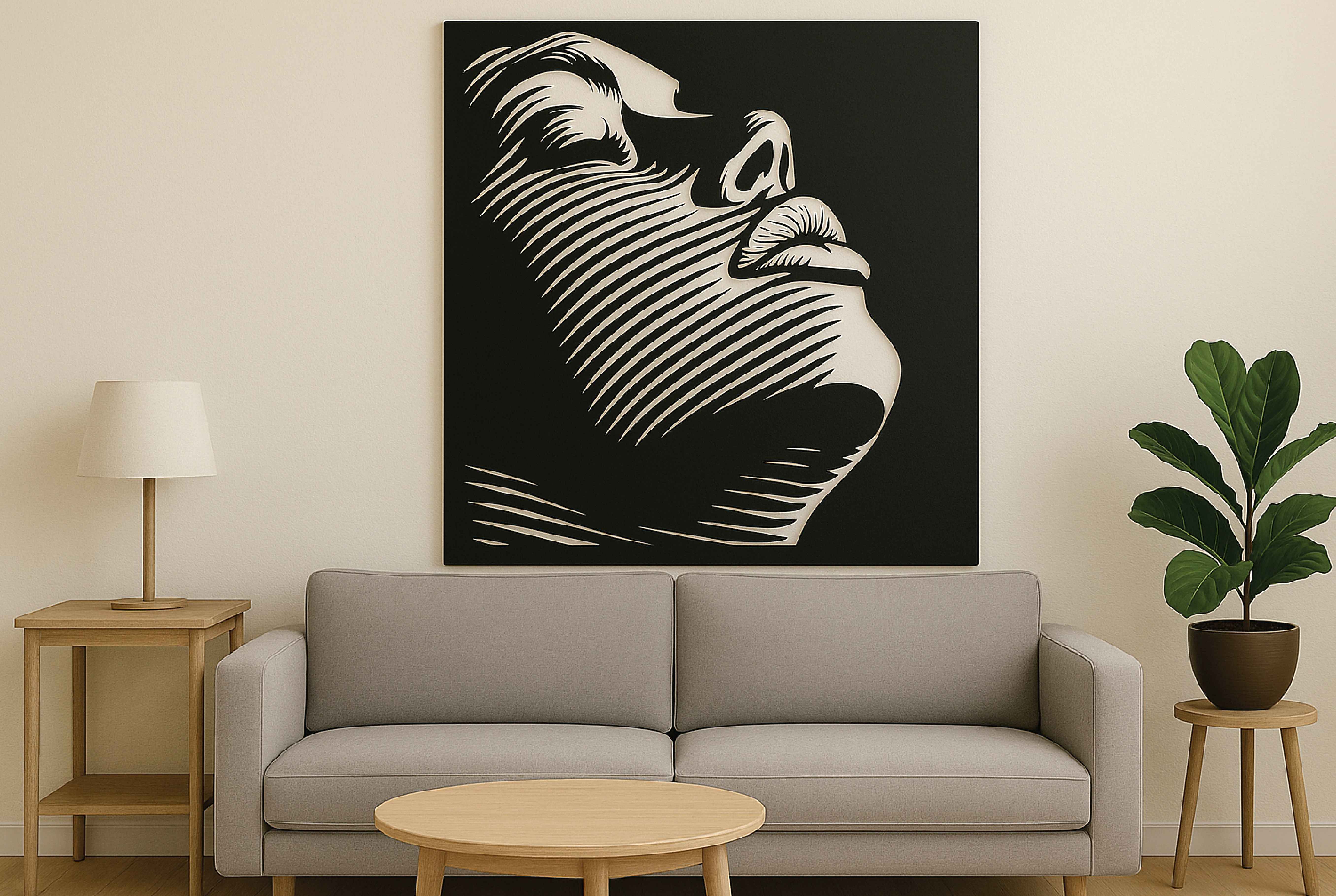 Breathe  Metal Wall Art