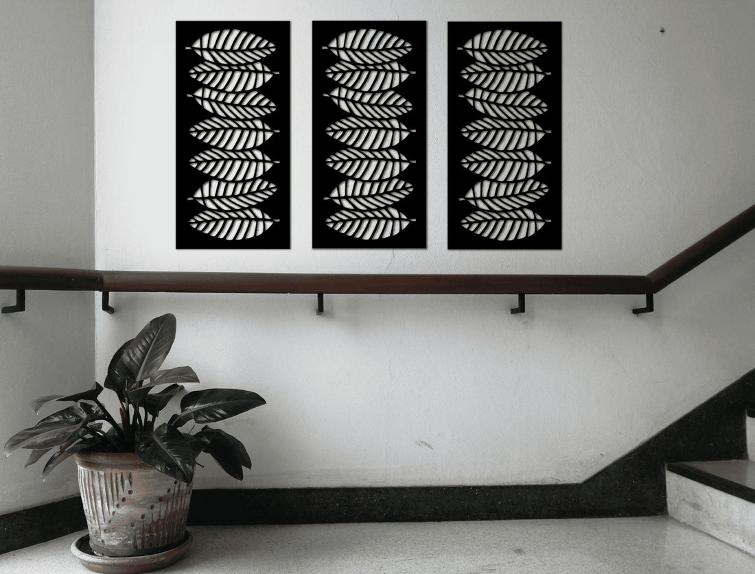 Falling Fronds Decorative Panel
