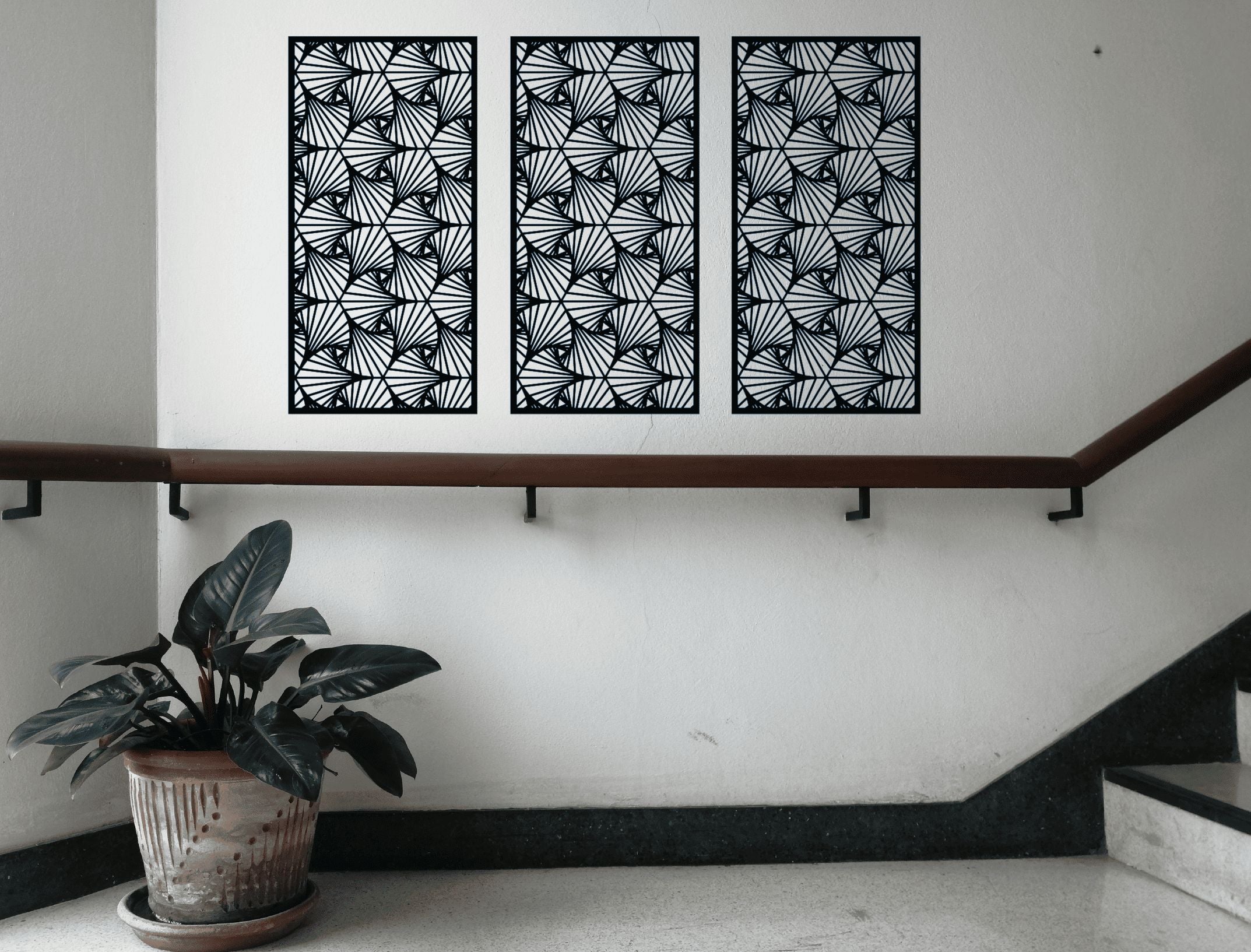 Fan Burst Decorative Panel