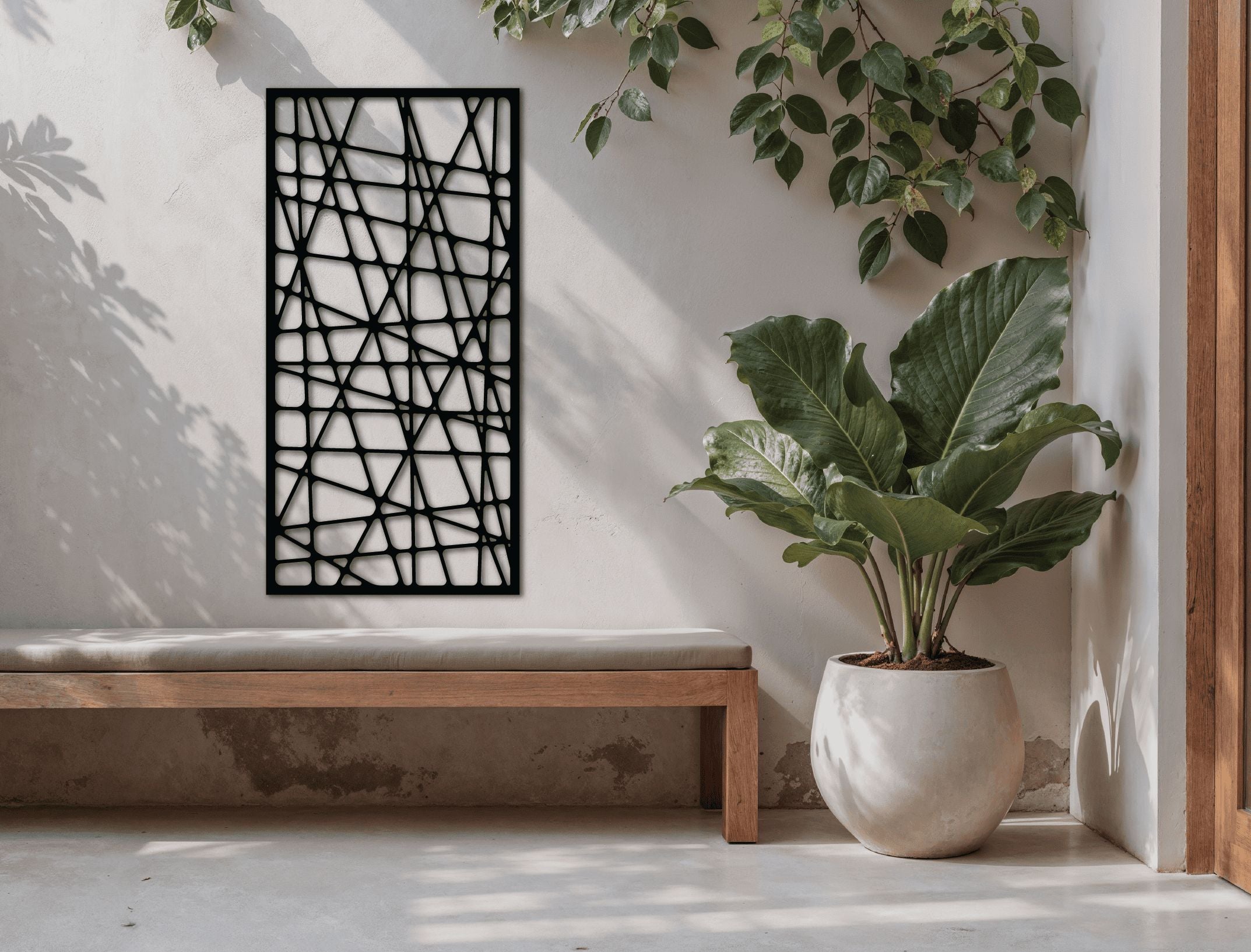 Intersect Lines Decorative Panel