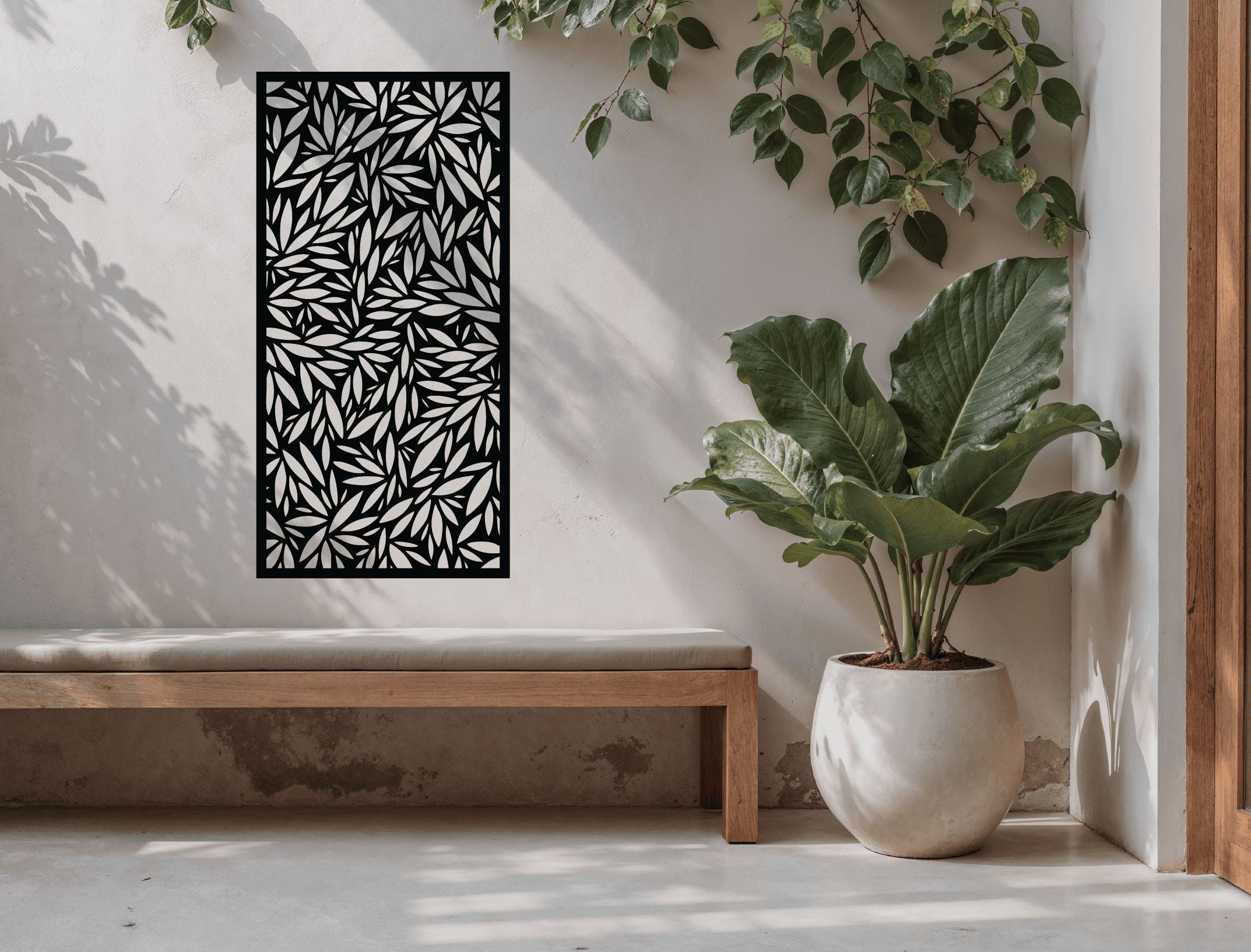 Leaf Confetti Decorative Panel