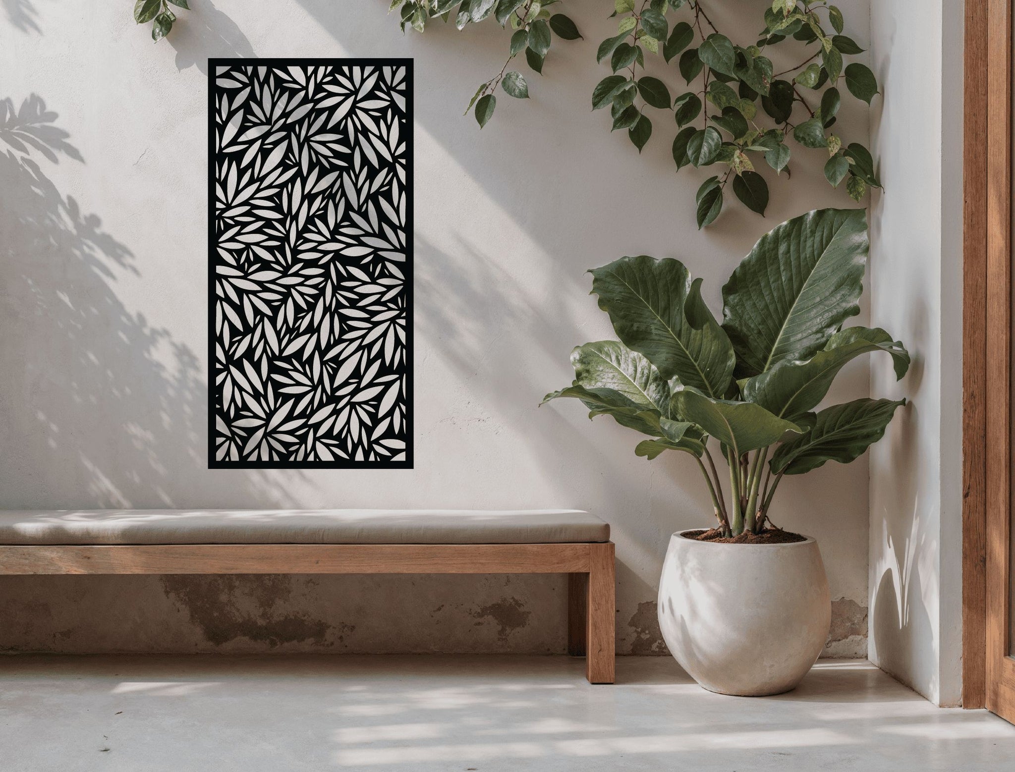 Leaf Confetti Decorative Panel