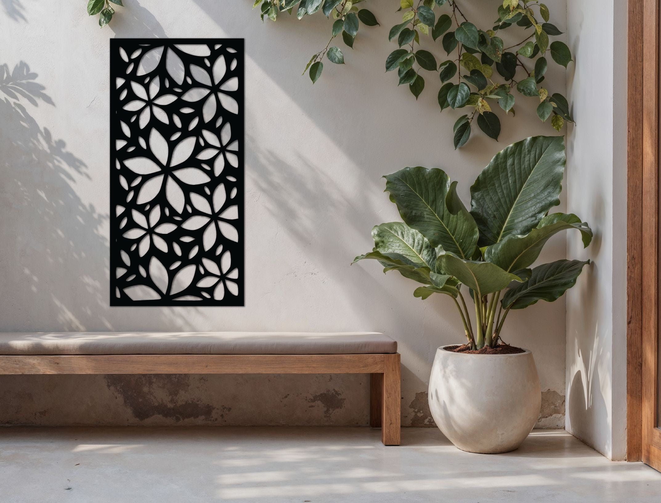 Leaf Weave Decorative Panel