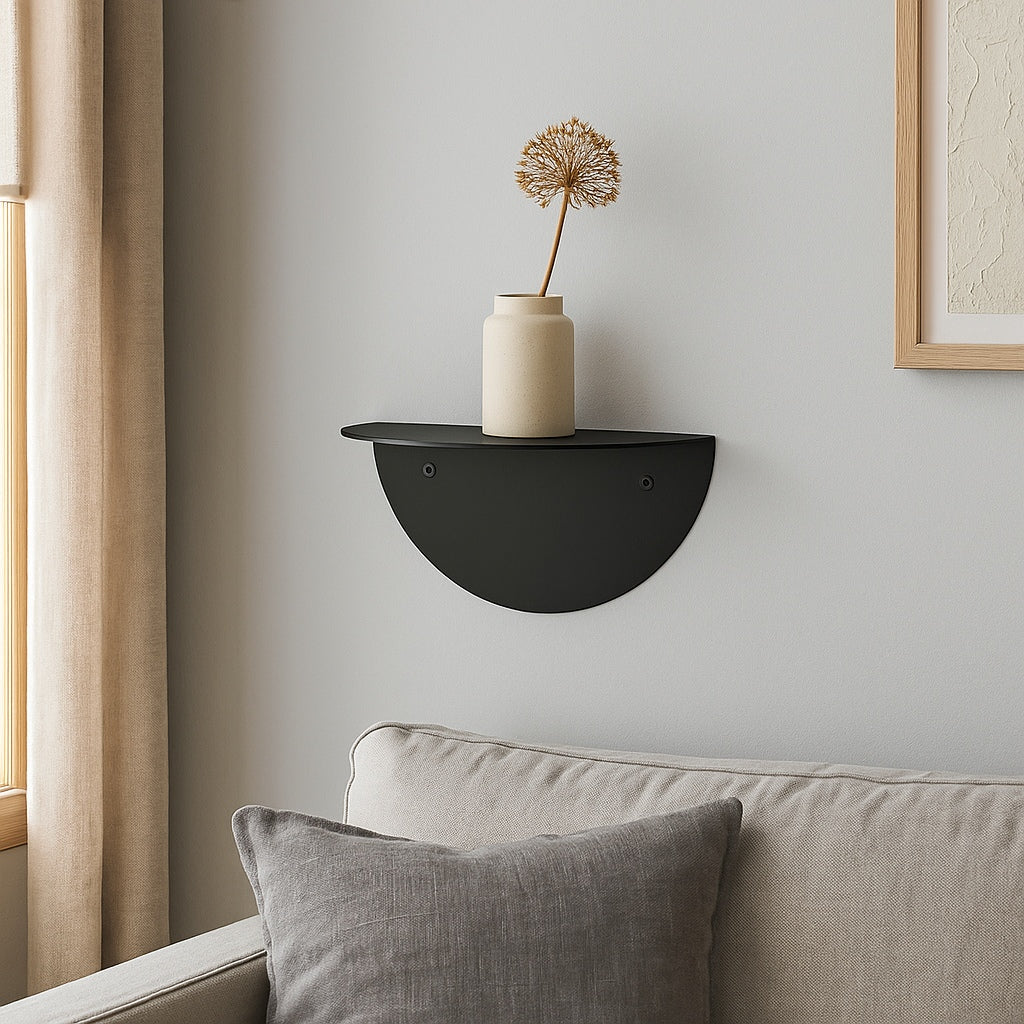 LunaFloat Metal Floating Shelf