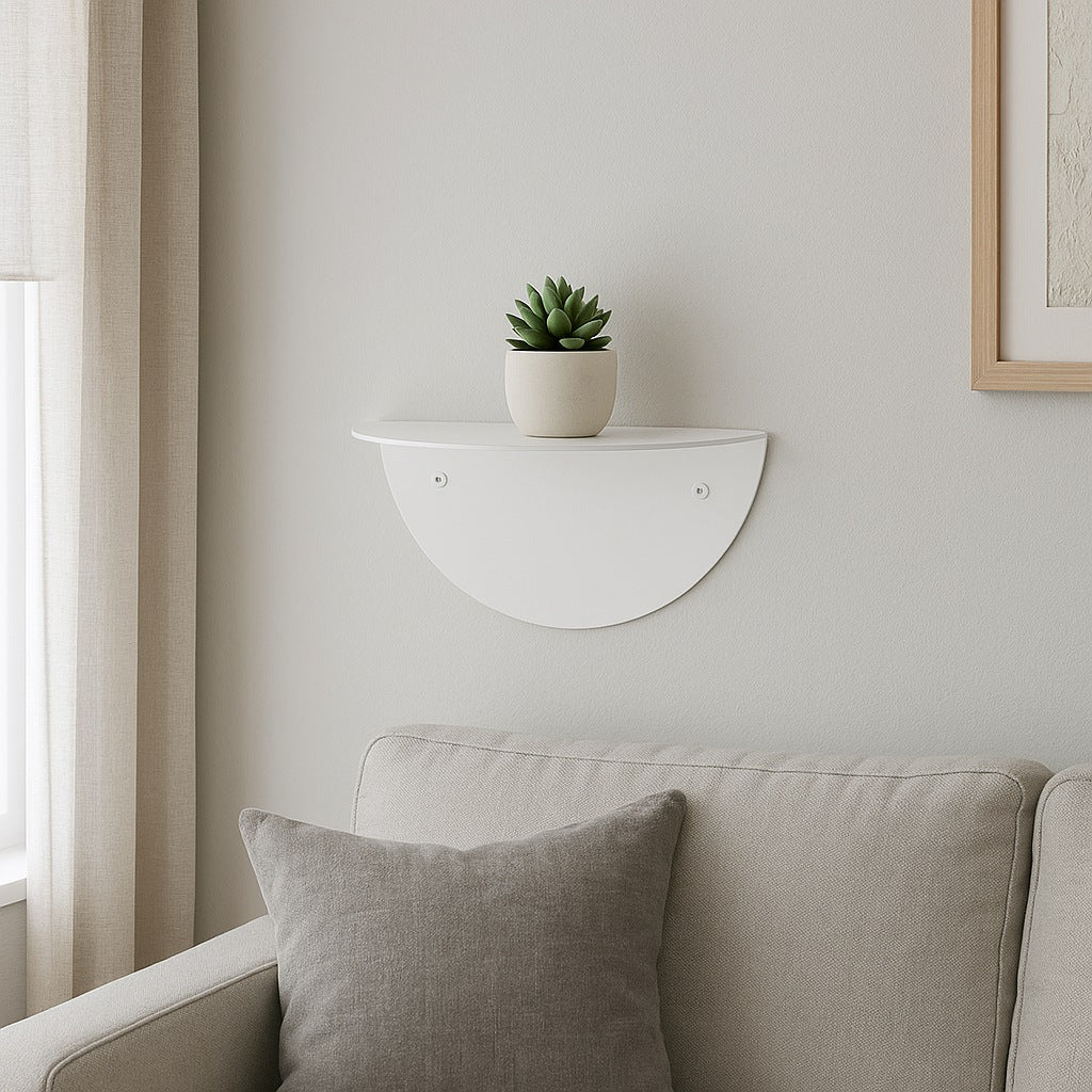 LunaFloat Metal Floating Shelf