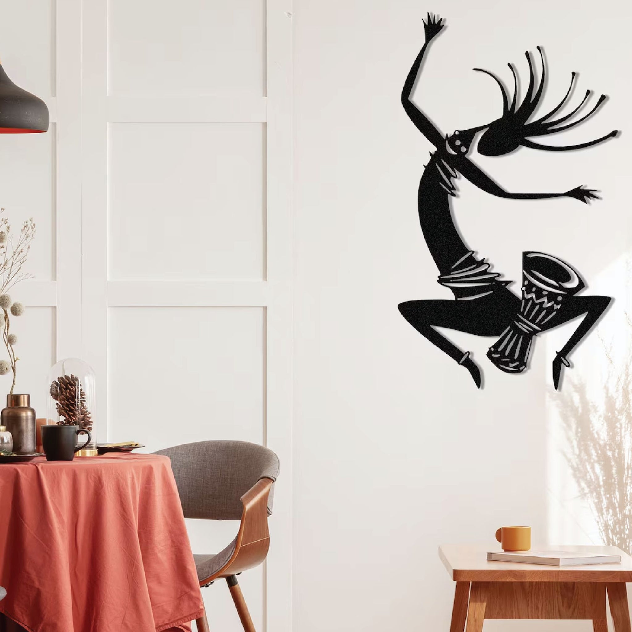Tribal Dance  Metal Wall Art