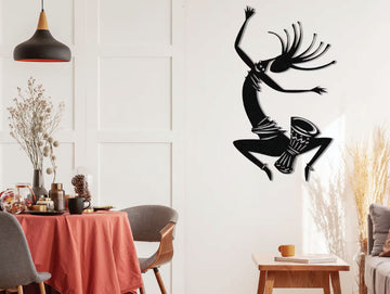 Tribal Dance  Metal Wall Art
