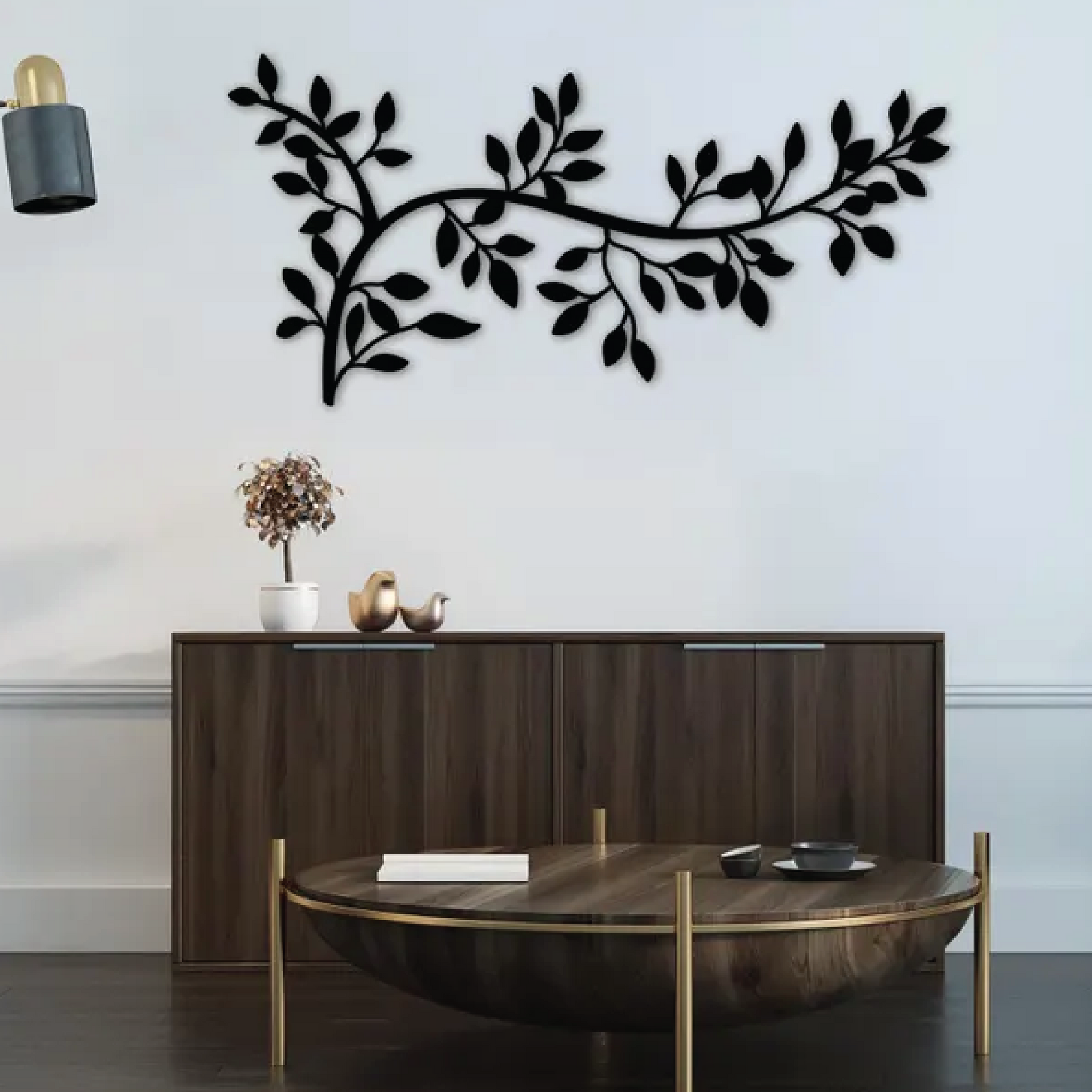 Branch Out Metal Wall Art