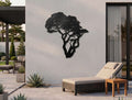 African Branches Metal Wall Art - MET - AL