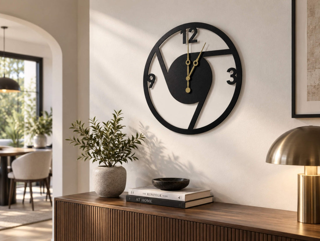Aperture Wall Clock - MET-AL