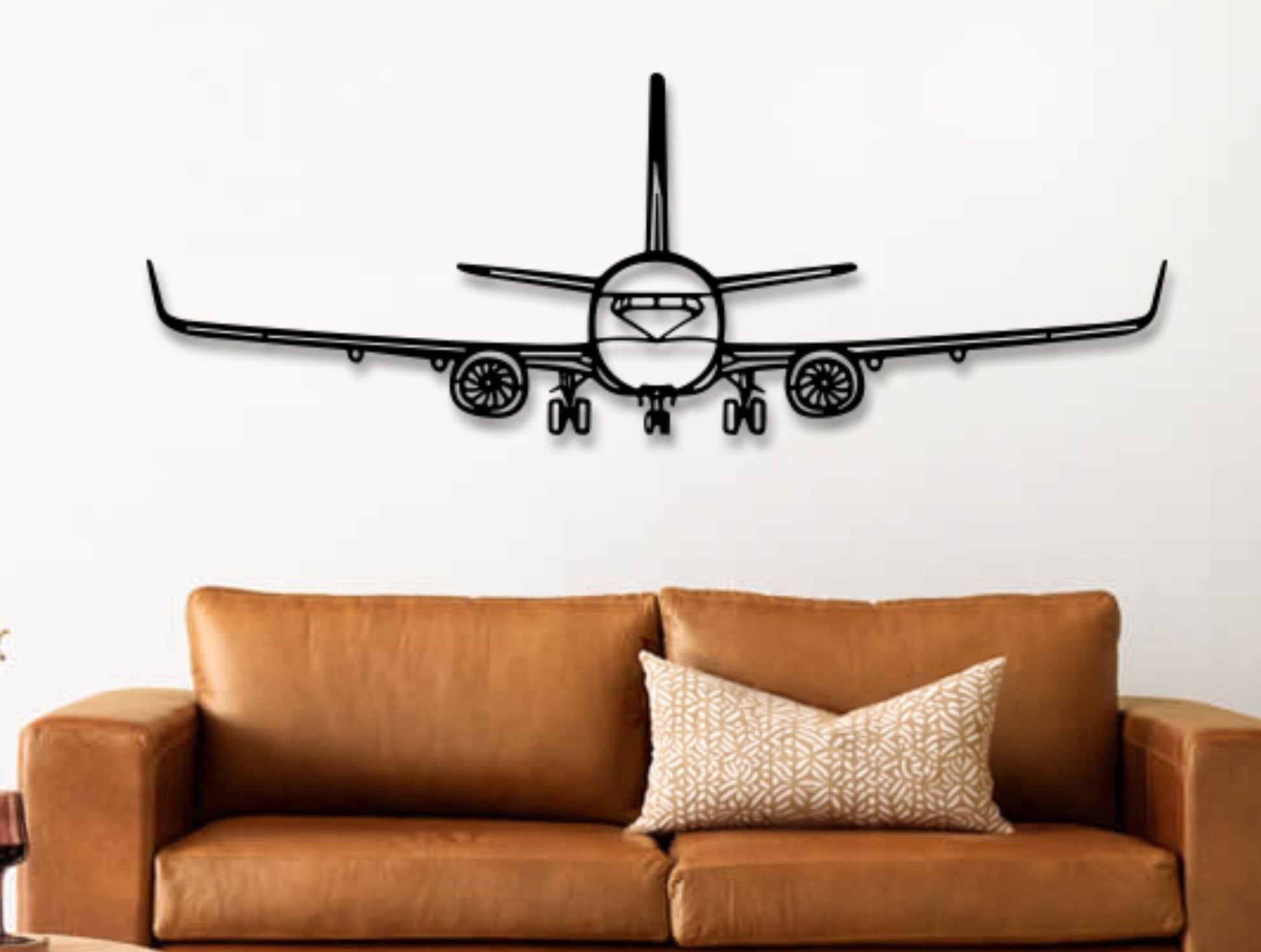 Boeing 737 Metal Wall Art - MET - AL