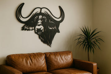 Buffalo Metal Wall Art - MET - AL