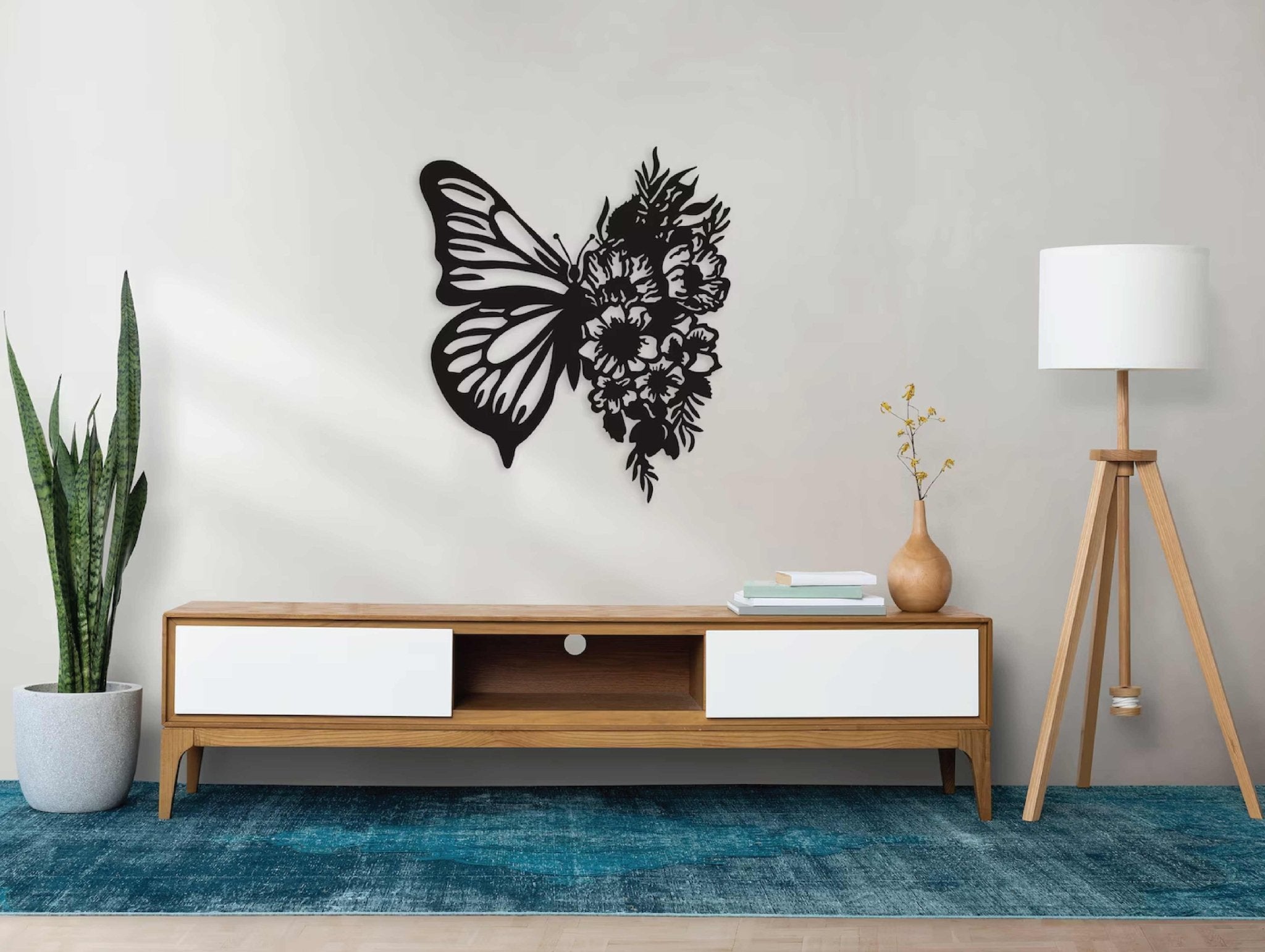 Butterfly Bundle Metal Wall Art - MET - AL