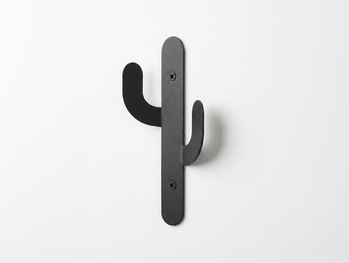 Cactus Hooks Metal Wall Art - MET - AL