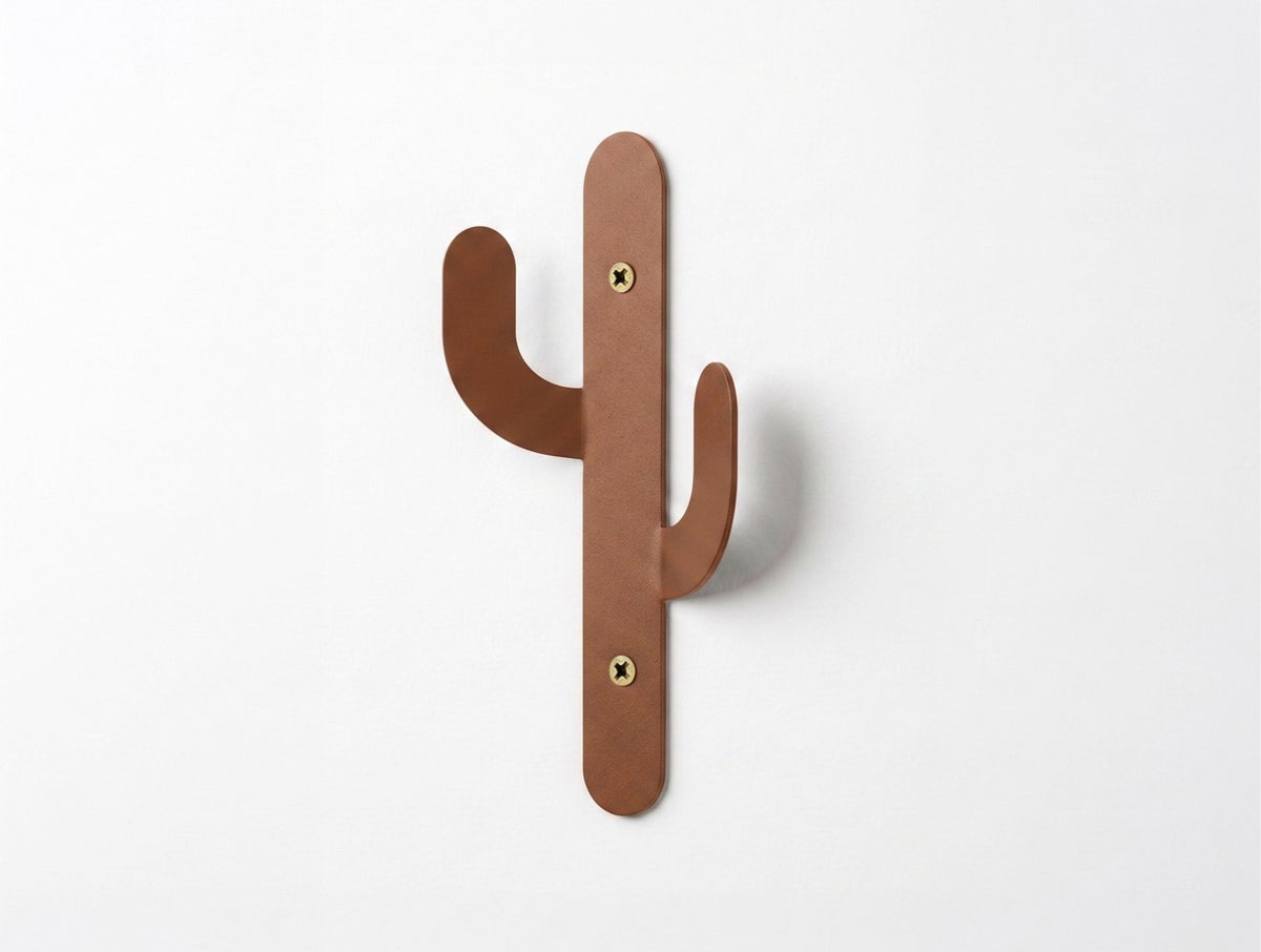 Cactus Hooks Metal Wall Art - MET - AL