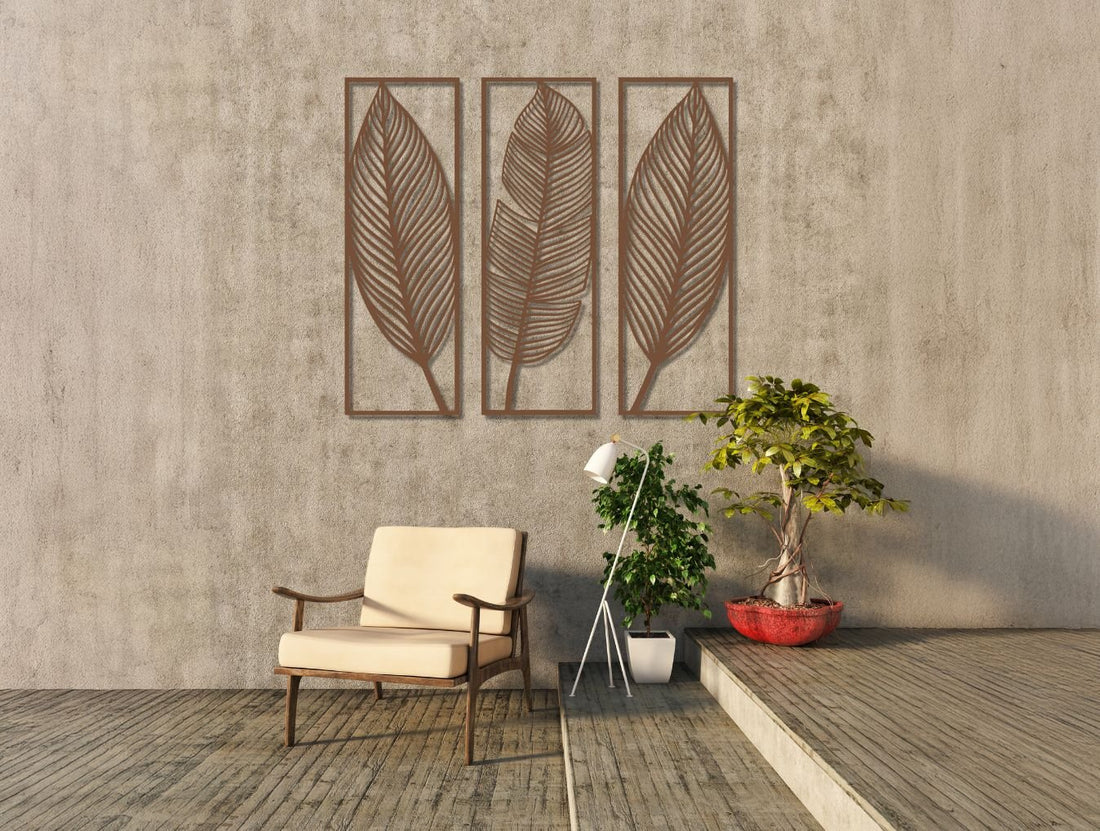 Canopy Veins Metal Wall Art - MET - AL