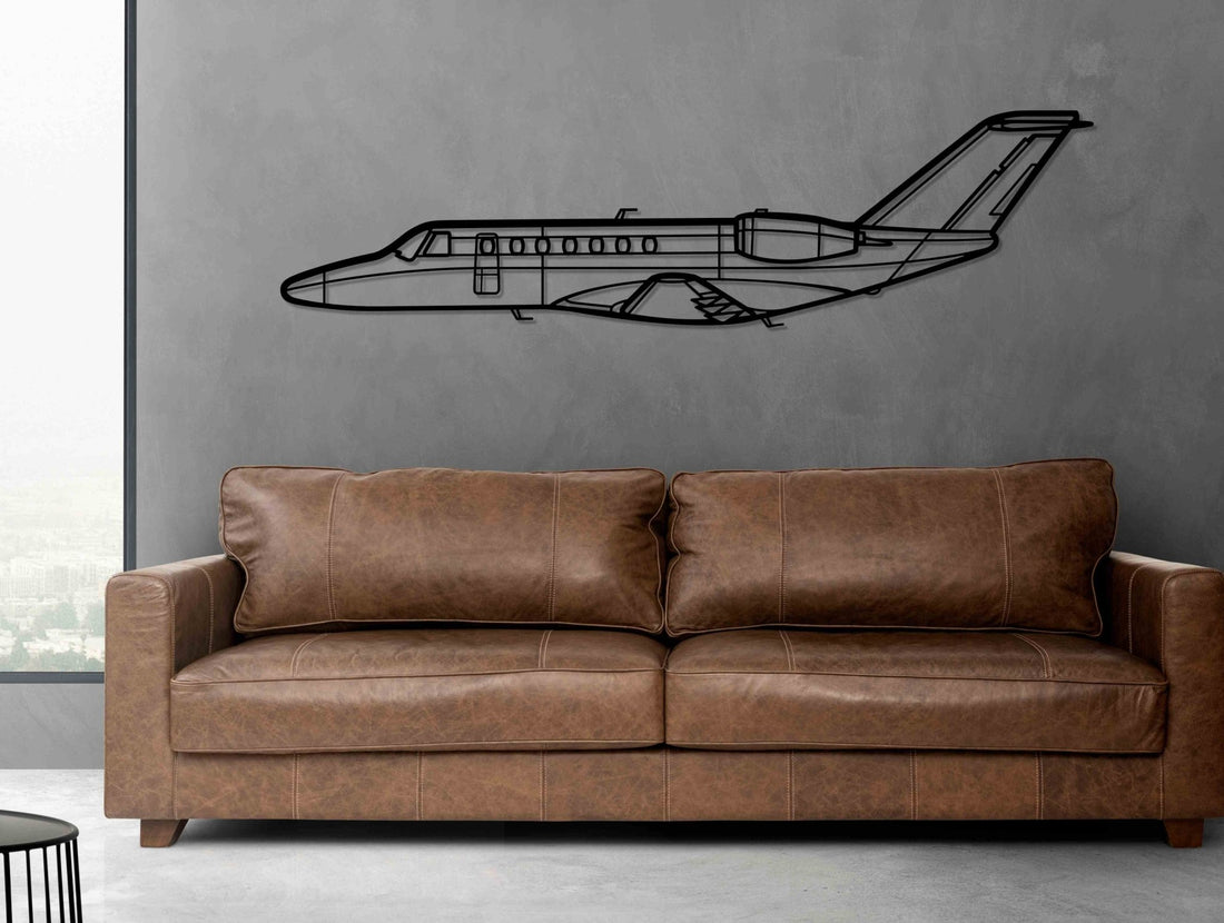 CJ+3 Silhouette Metal Wall Art - MET - AL