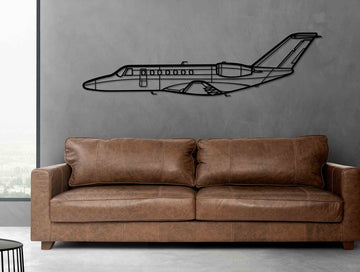 CJ+3 Silhouette Metal Wall Art - MET - AL