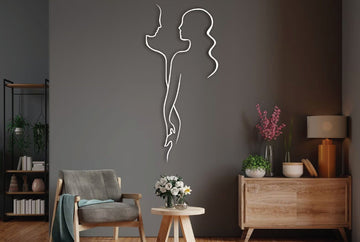 Contour Connection Metal Wall Art - MET - AL