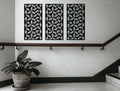 Daisy Shower Decorative Panel - MET - AL