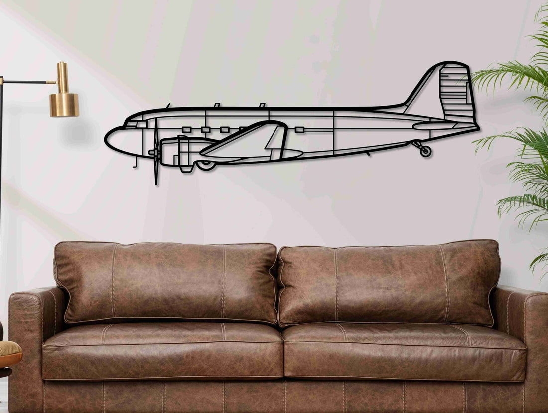 DC - 3C Silhouette Metal Wall Art - MET - AL