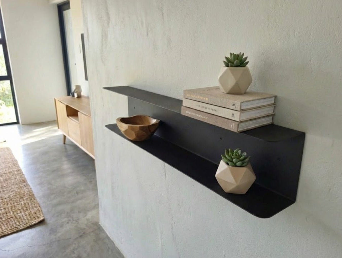 DoubleFloat Floating Shelf - MET - AL