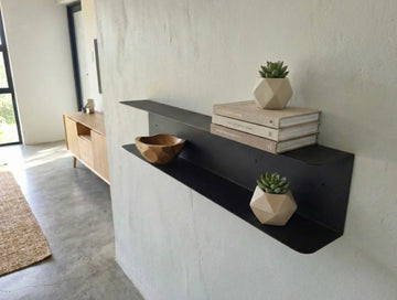 DoubleFloat Floating Shelf - MET - AL