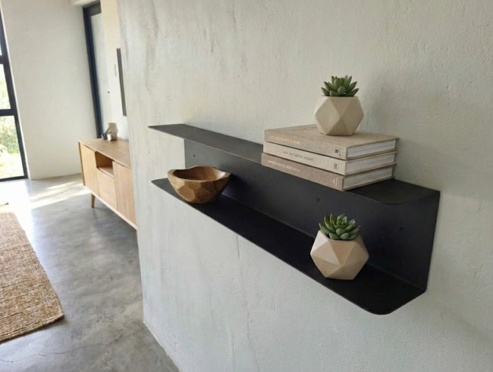 DoubleFloat Stainless Steel Floating Shelf – MET-AL