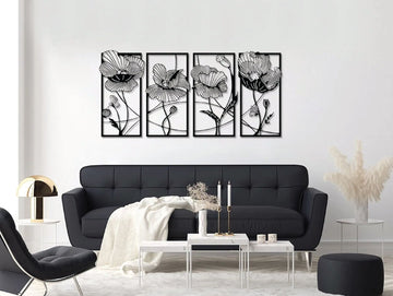 Fields of Remembrance Metal Wall Art - MET - AL