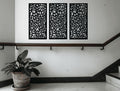 Floral Whirl Decorative Panel - MET - AL
