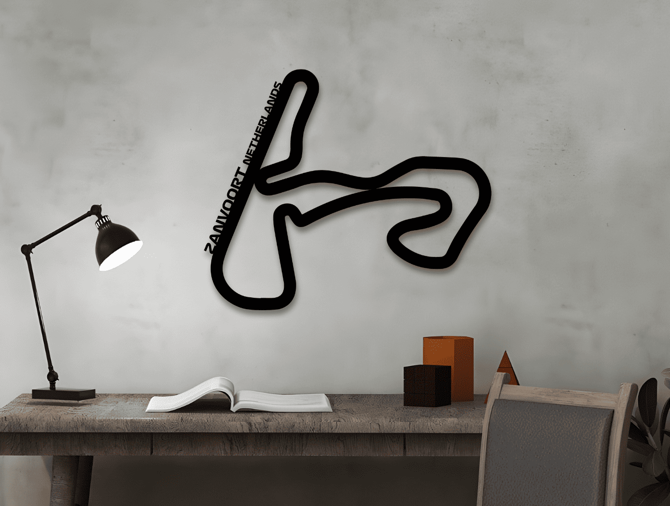 Formula 1 Circuits Metal Wall Art - MET - AL