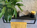 FrameLine Metal Shelf & Towel Holder - MET - AL