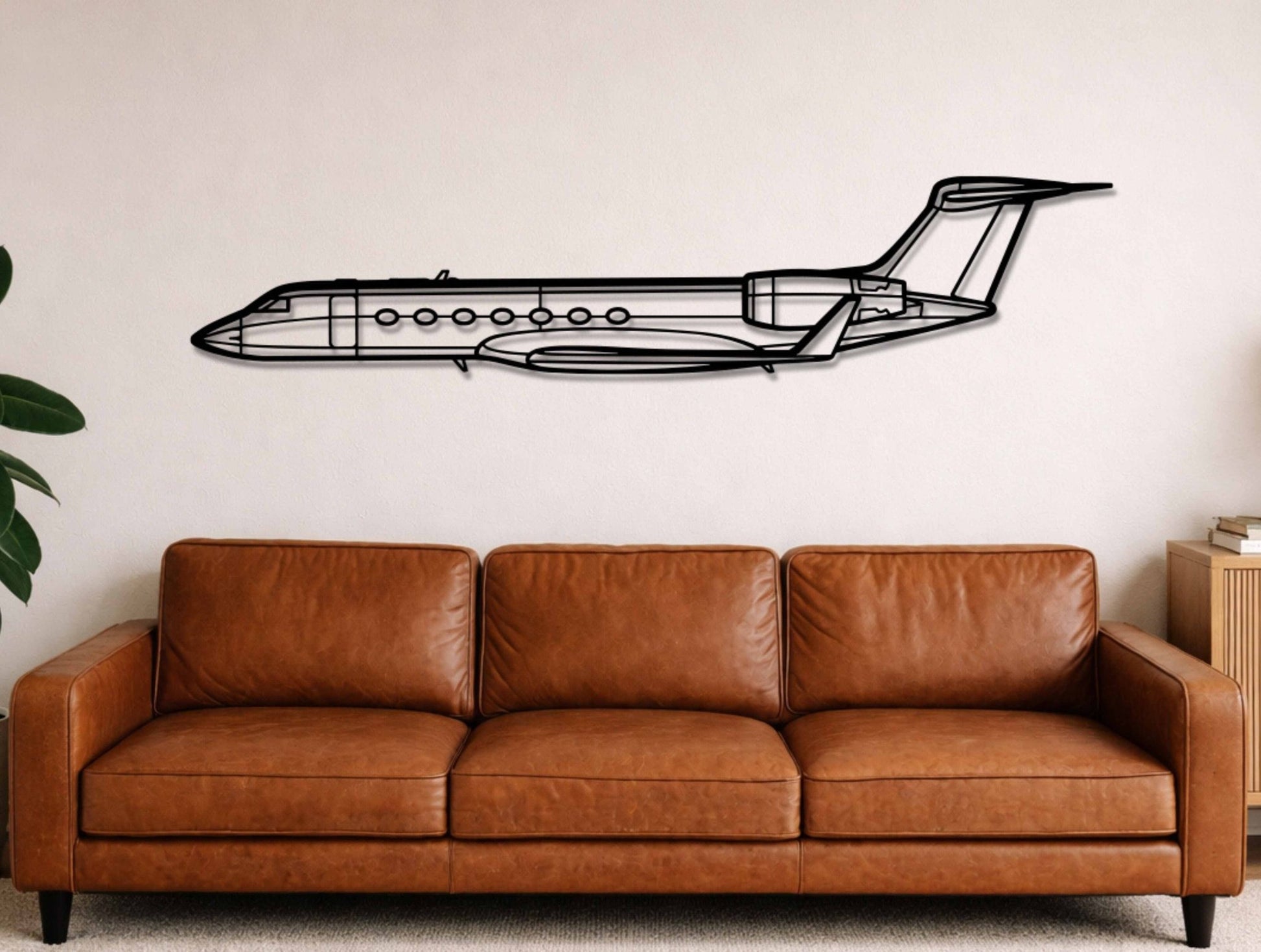 G550 Silhouette Metal Wall Art - MET - AL