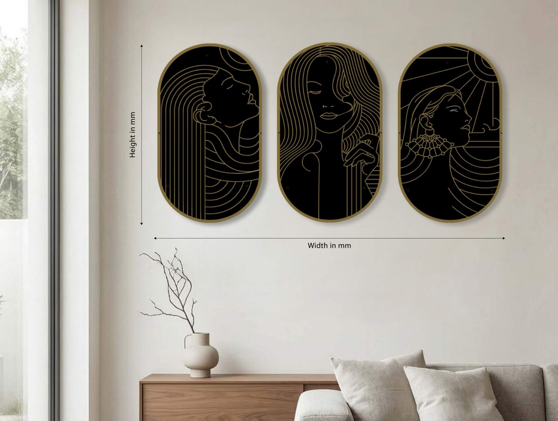 Golden Dawn (set of 3) - MET - AL