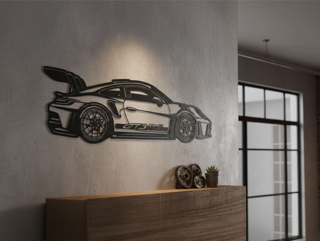 GT3 RS Metal Wall Art - MET - AL