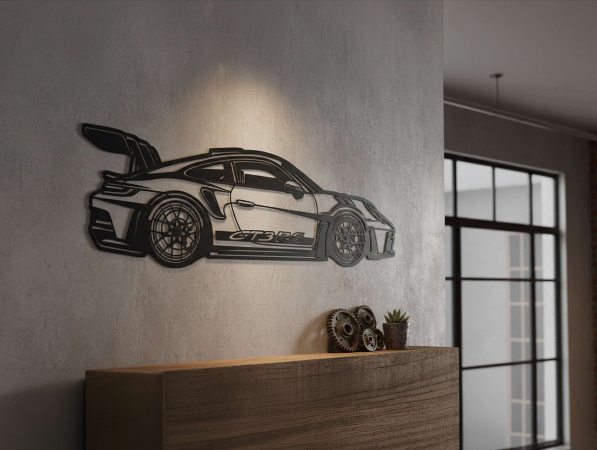 GT3 RS Metal Wall Art - MET - AL
