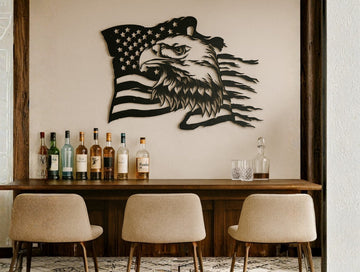 Guardian of Liberty Metal Wall Art - MET - AL