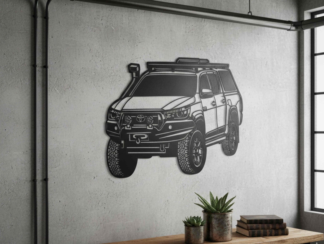 Hilux Metal Wall Art - MET - AL