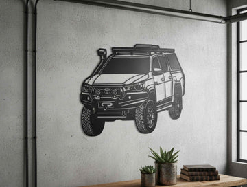 Hilux Metal Wall Art - MET - AL
